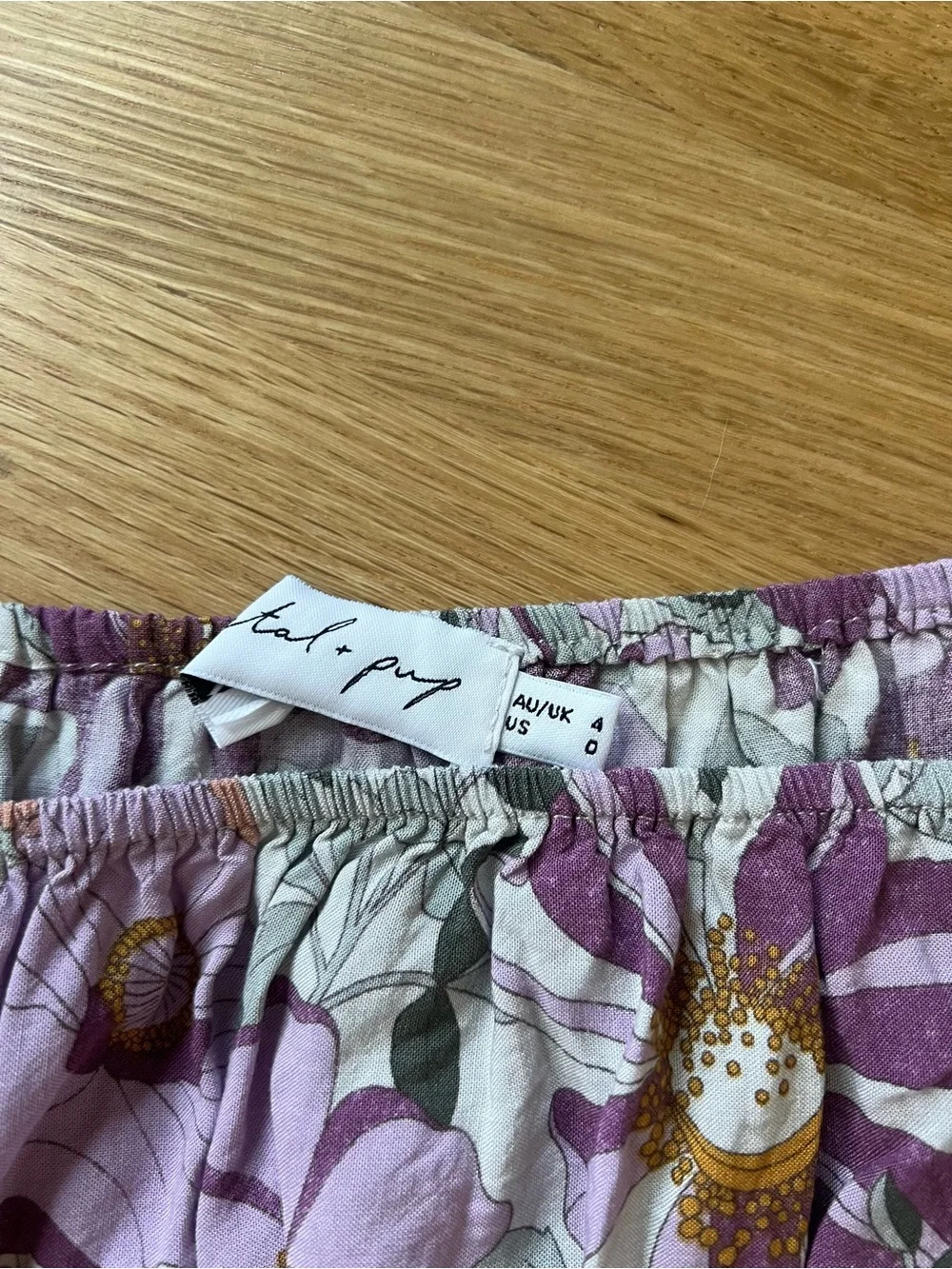 Petal & Pup Lilac Floral Matching HART Set Size 0 - Picture 4 of 6